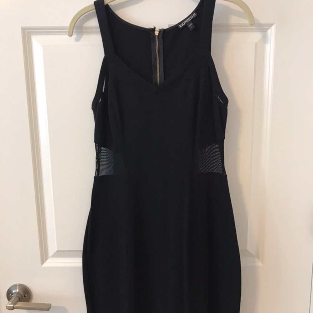 Express black dress